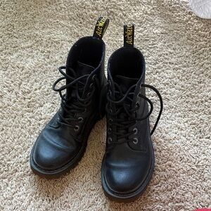 Dr. Martens Black Lace-Up Boots